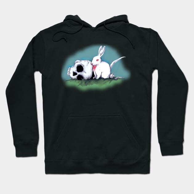 No Ordinary Rabbit Hoodie by LVBart